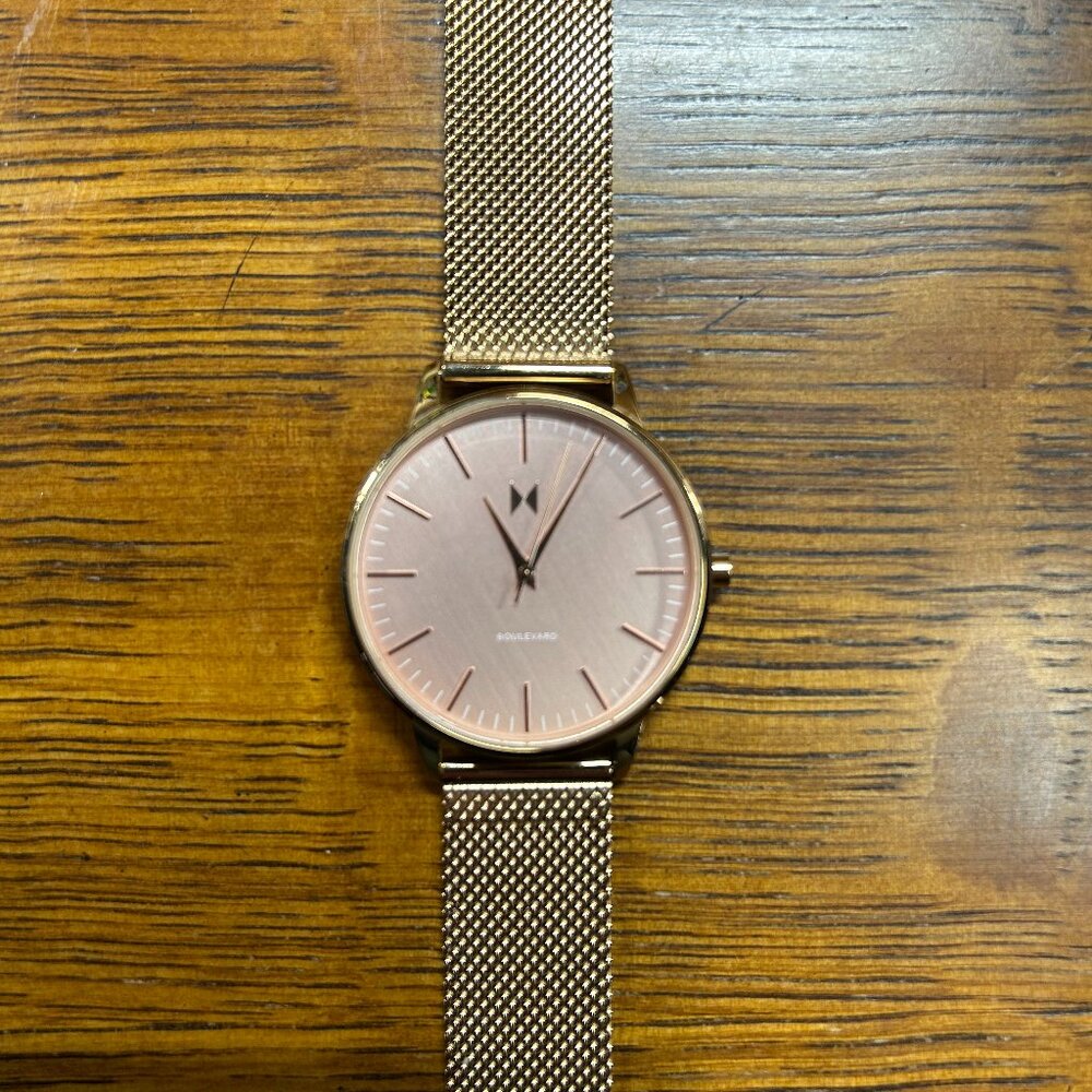 Women's MVMT Boulevard Watch - Rose Gold